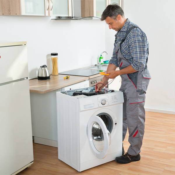 can you walk me through the steps of troubleshooting my washer issue in Hillsboro NM